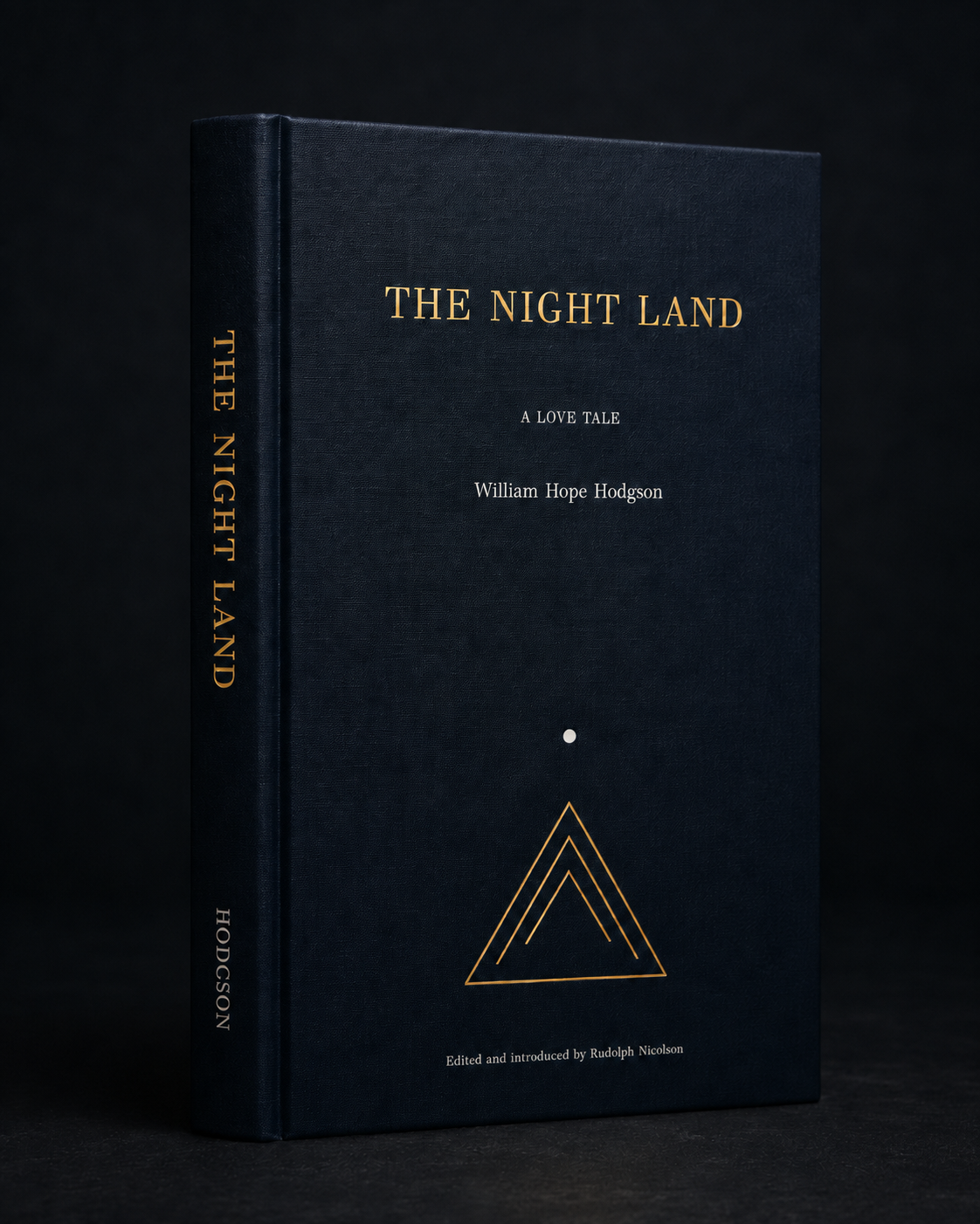 Rendering of The Night Land hardcover edition